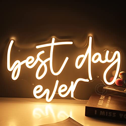 Best Day Ever LED Neon Light 16x9 inches