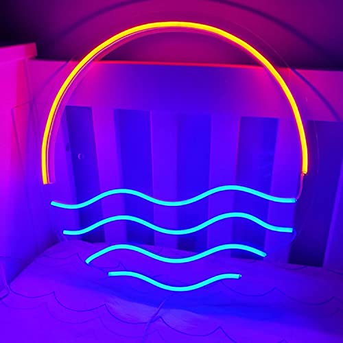 Good Vibes LED Neon Light Wall Art Aesthetics Hanging Neon Sign