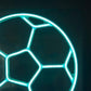 Soccer Neon Sign Dimmable 12 * 12 Inch
