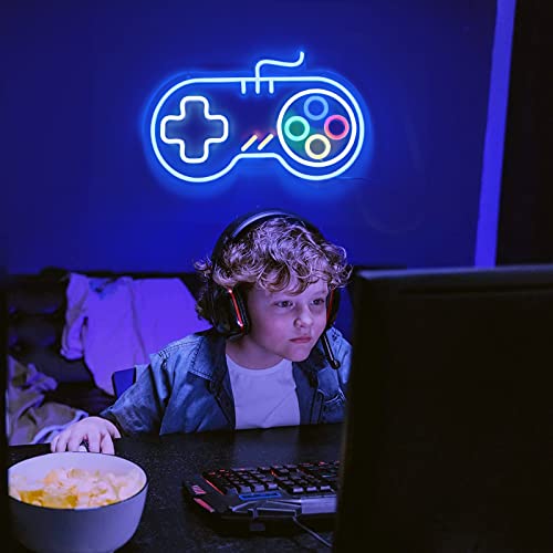 Gamepad Neon Signs for Boys Room16.5''x10'' - Neonsignsindia