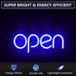 Open Neon Sign 16x6
