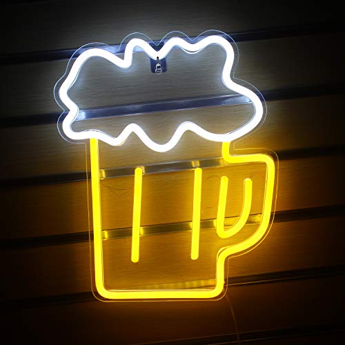 Beer Neon Signs (14.2”x12.2”) - Neonsignsindia