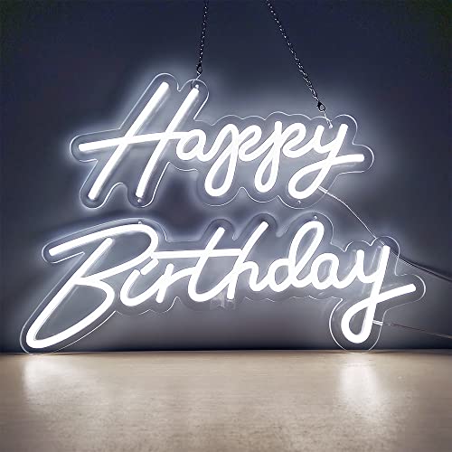 Order Online Happy Birthday Neon Light Sign – Neonsignsindia