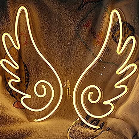 Angel Wings Neon Sign（30×12 inches）