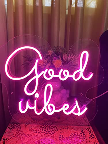 Good Vibes neon Sign (12x12 inches)