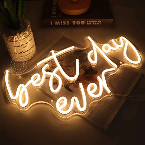 Best Day Ever LED Neon Light 16x9 inches