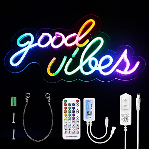 Good Vibes Neon Signs 9*12 inches