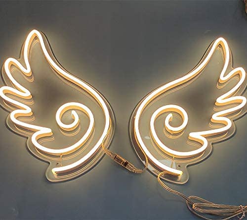 Angel Wings Neon Sign（30×12 inches）