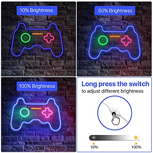 Game Controller Neon Signs/Neon Lights 16x8 - Neonsignsindia