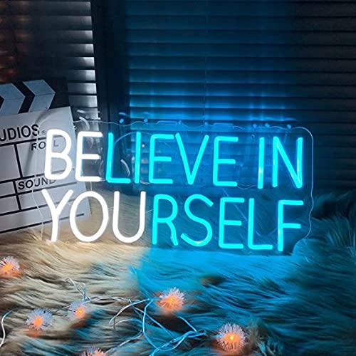 Believe in Yourself Neon Sign 17x9 - Neonsignsindia