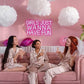 Girls Just Wanna Have Fun Neon Sign (8.4*14.9 Inch)