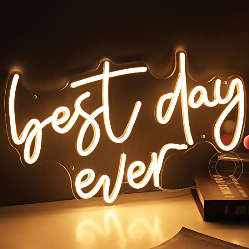 Best Day Ever LED Neon Light 16x9 inches