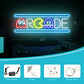 Large Arcade Neon Sign, Retro Game Ghost Arcade LED Neon Light Sign, Handmade Aesthetic Arcade Night Lamp for Kids Teens, Business Game Room Recreation Bedroom Birthday Gift Man Cave Home - 25''