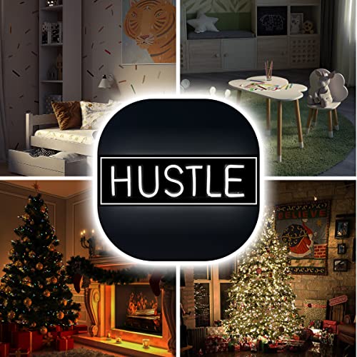 HUSTLE LED Neon Sign 18x5 inches