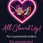 Neon Sign Sale LED Light (6x18 inches) Decorative Sign Board lights for shops, Mall, Pub ,Hotels with Adaptor (Purple)