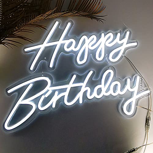 Happy Birthday Neon Light Sign (14x18 inches)