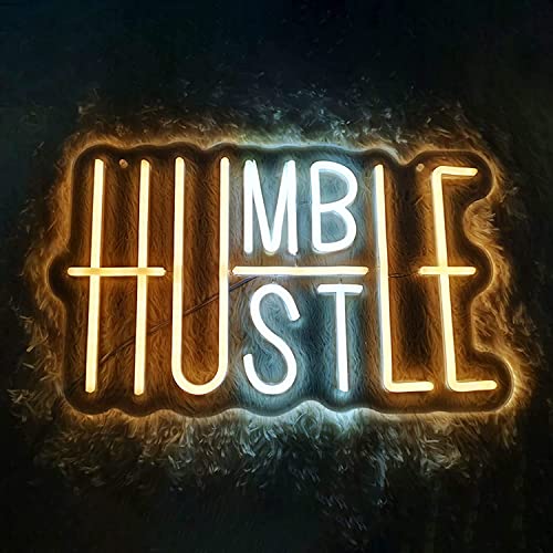 Hustle Neon Sign 16x10 - Neonsignsindia