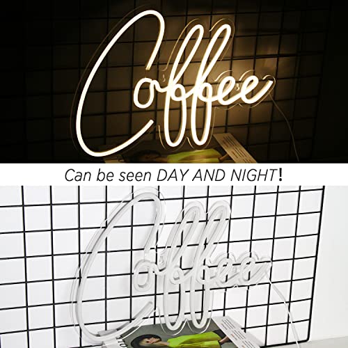 Coffee Neon Sign Restaurant Neon Light Sign Art Wall Sign for Beer Bar Club Bedroom Windows Glass Hotel Pub Cafe Wedding Birthday Party Gifts