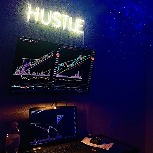 HUSTLE LED Neon Sign 18x5 inches