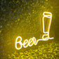 Beer Glass Neon Sign (9x12 inches)