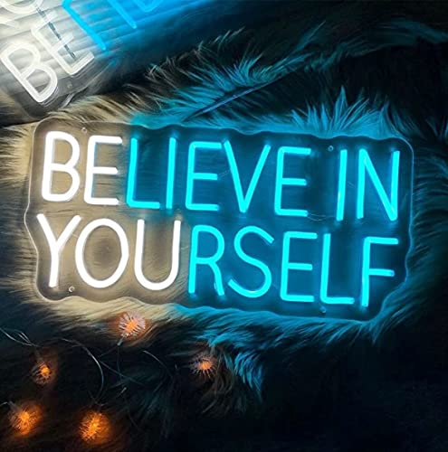 Believe in Yourself Neon Sign 17x9 - Neonsignsindia