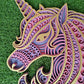 Wooden Wall Art Hanging Wall Home Decoration Living Room, Office , Hotel (2 X 2 Feet UNICORN)