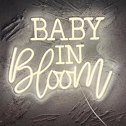 Baby In Bloom Neon Signs (12x15 inches)