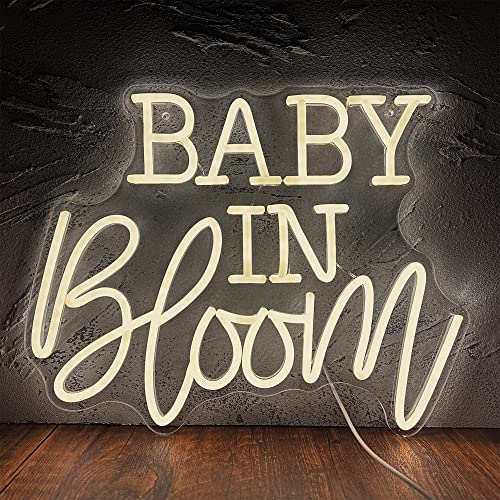 Baby In Bloom Neon Signs (12x15 inches)