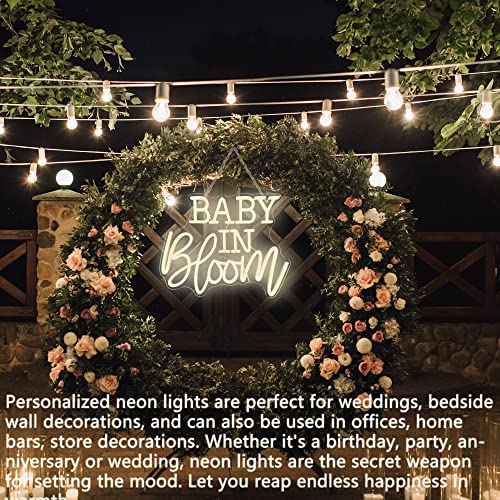 Baby In Bloom Neon Signs (12x15 inches)