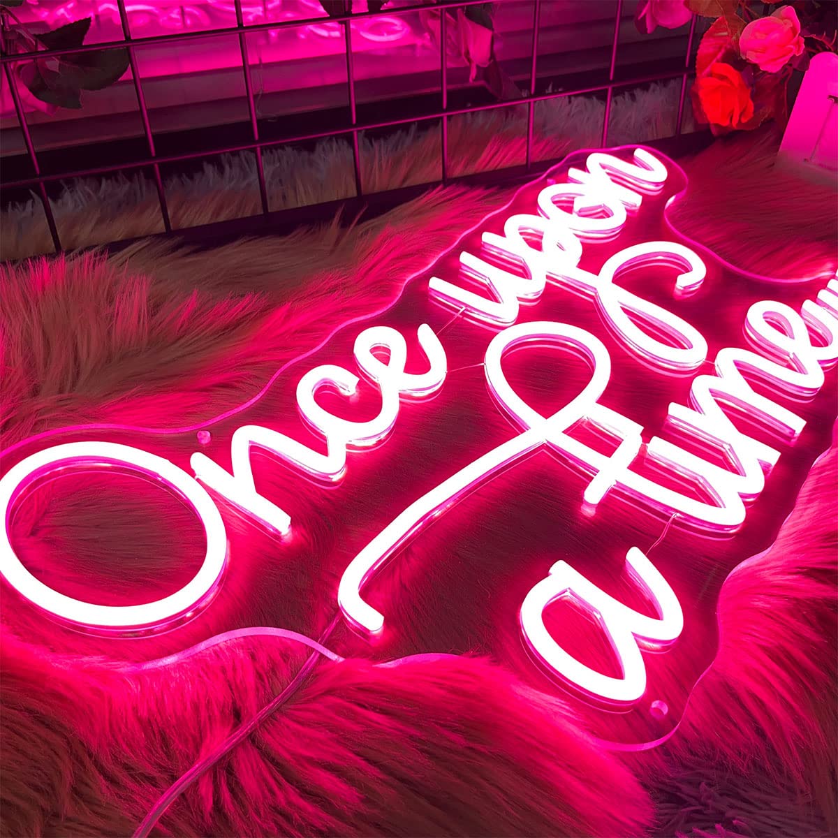 HDJSIGN Sweet 16 Neon Sign Pink Neon Signs for Wall Decor Sweet 16 Decoration Bedroom Decor LED Neon Light Birthday Party Sign Decoration Happy Birthday Pink Light Signs Birthday Gifts for Women 20x8