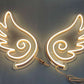 Angel Wings Neon Sign（30×12 inches） Neonsignsindia