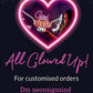 Angel Wings Neon Sign（30×12 inches） Neonsignsindia
