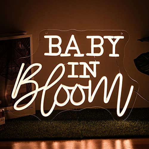 Baby In Bloom Neon Sign (16x11 inches) Neonsignsindia