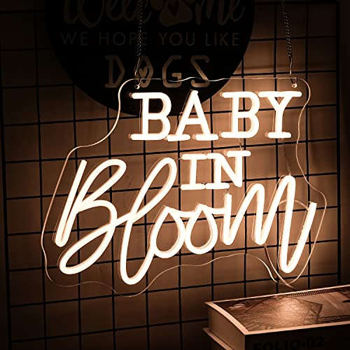 Baby In Bloom Neon Sign (16x11 inches) Neonsignsindia