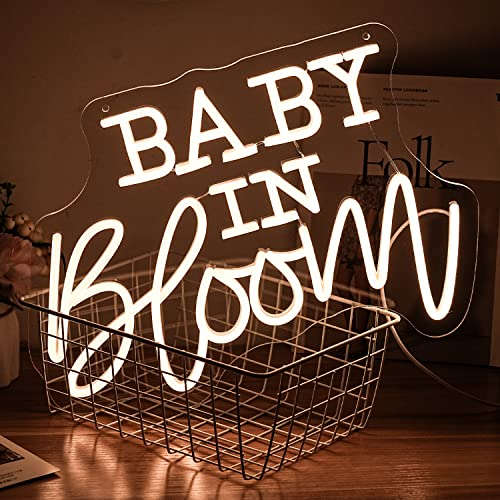 Baby In Bloom Neon Sign (16x11 inches) Neonsignsindia