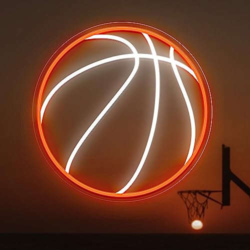 Basketball Neon Sign, 12×12 Inches Neonsignsindia