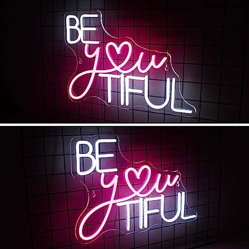 Be-You-Tiful Neon Sign 12x16 inches Neonsignsindia