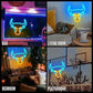Bull Led Neon Sign (14x14 inches) | Neon Signs India — Image 3