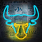 Bull Led Neon Sign (14x14 inches) | Neon Signs India — Image 1