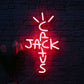 Cactus Jack Neon Sign Red (13x16 inches) Neonsignsindia