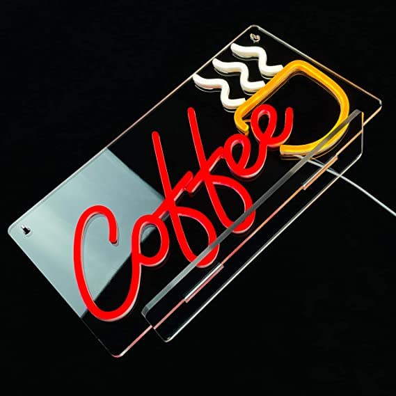 Coffee Neon Sign (15 x 8 inches ) - Neonsignsindia