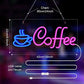 Coffee Neon Sign Neonsignsindia