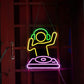 DJ player Neon Sign(10X16 Inch) Neonsignsindia