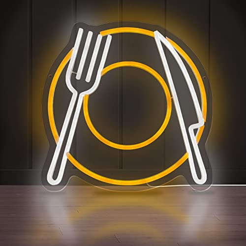 Eat Neon Sign Neon Signs (14X14 Inches) Neonsignsindia
