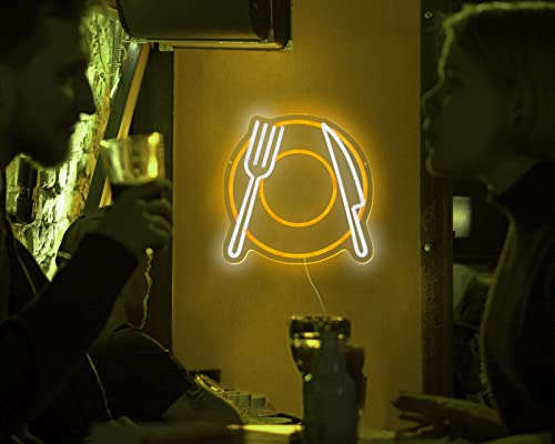 Eat Neon Sign Neon Signs (14X14 Inches) Neonsignsindia