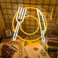 Eat Neon Sign Neon Signs (14X14 Inches) Neonsignsindia