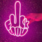 Fuck You Sign Board neon Sign(9x12 inches) Neonsignsindia