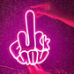 Fuck You Sign Board neon Sign(9x12 inches) Neonsignsindia