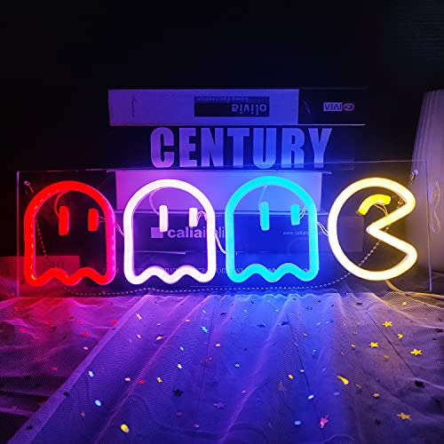 Game Ghost Neon 16 x 6 - Neonsignsindia