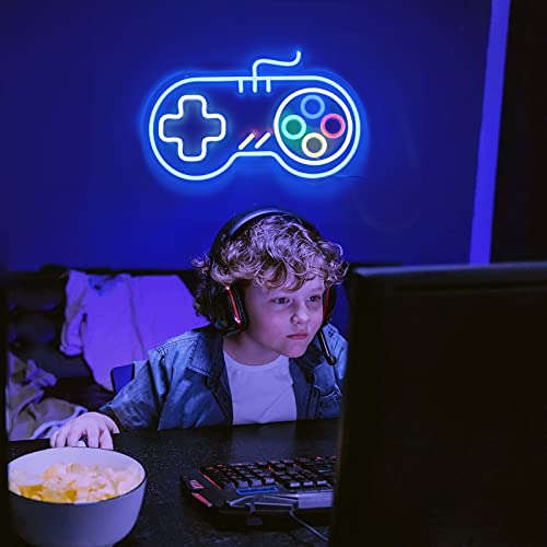 Gamepad Neon Signs for Boys Room16.5''x10'' - Neonsignsindia